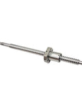Left Hand Thread SFU1605 Ball Screw With Ball Nut 16mm Diameter 5mm Pitch End Machined BK12 BF12 C7 Grade CNC Motion Rail