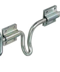 Sliding Bolt Door And Gate Latch Zinc Plated For Right Or Left Hand Swing Gates With Rounded Edges To Protect Livestock Sturdy Design