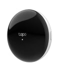 Smart IR And IoT Hub With Chime Universal Remote for TVs, ACs, and fans, Matter certified, front view, black and white design