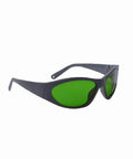 Broad Band Infrared Laser Safety Glasses Selected By Telecom Pros For 800 To 1700NM Projects, green lenses and comfy frame.