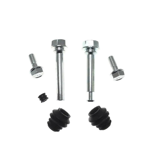 Front Brake Caliper Guide Slider Pin Kit Replaces 58161-1H000 And 58162-1H000 Perfect For Hyundai I40 Kona Sonata Tucson Kia Soul Optima K5 Smooth Ride, metal pins and boots