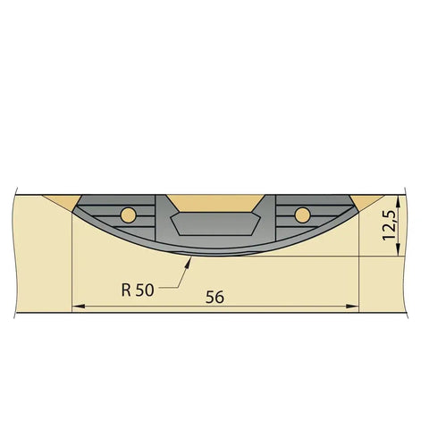Diagram of Fast Biscuit Connector Set For Wood Joints With Snap In Install In A Twenty Slot No Clamps No Glue Needed Self Tightening