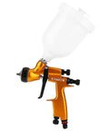 Heavy-Duty 1.3mm Gravity Paint Sprayer With High Atomization Pneumatic Airbrush featuring a 1.3mm gravity cup for fine finishes.