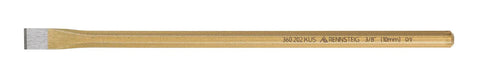 8-inch cold chisel from 9 Piece Punch And Chisel Set With Two Eight Inch Cold Chisels, Three Center Punches And Four Pin Punches For Heavy Duty