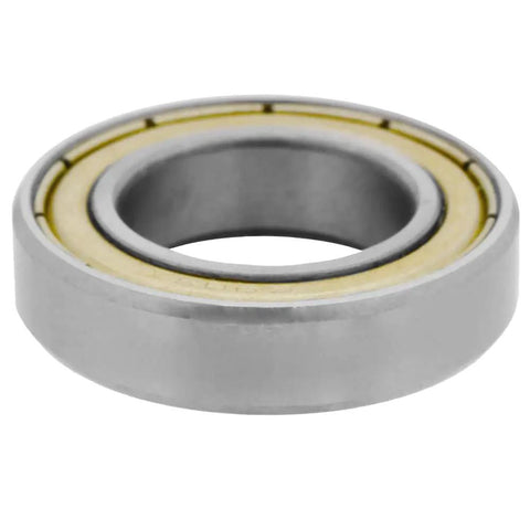 Industrial Grade 100 Pack 6903 ZZ Deep Groove Ball Bearings 17Mm X 30Mm X 7Mm showing side view of double shielded bearing.