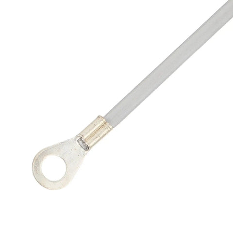 Close-up of a nichrome wire heating strip end, part of the 4 Pack Vacuum Sealer Heating Strips Nichrome Wire Replacement 450mm X 3mm.