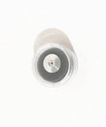 Front view of stainless steel water jet diamond orifice, 0.33 mm, spare part.