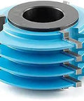 999 Carbide Tipped 3-Wing Finger Joint Router Bit 2-7/8 Dia with 1-1/2 Cutting Height and 1/2 and 3/4 Bore