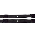 Premium 42 Inch Deck Kit Slick Replacement Set For Lawn Riders featuring heavy duty razor edge blades, two for precise cutting.
