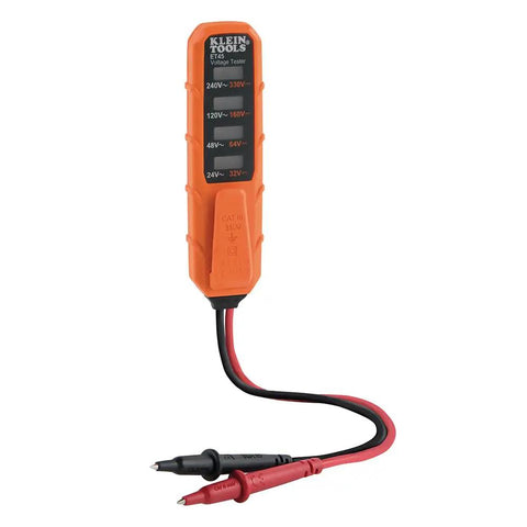 Ultra Handy Digital AC DC Voltage Tester For 12 To 240V AC And 32 To 330V DC With Bright LED Indicator and probes shown
