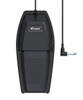 Universal Sustain Pedal For Digital Pianos And MIDI Keyboards, Non Slip Wide Slope Foot Pedal With Polarity Switch