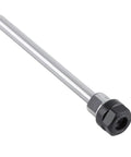 Hella Tough 8mm Cylindrical Shank Collet Extension With Knockout Precision Threading For Heavy Shop Lathes And Mill Tools, steel adapter