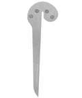 Compact Center Gauge Woodworking Ruler Made Of Stainless Steel For Precise Metal Machining And Angle Marking, 150mm Arm