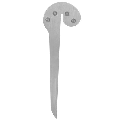 Compact Center Gauge Woodworking Ruler Made Of Stainless Steel For Precise Metal Machining And Angle Marking, 150mm Arm