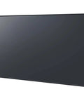 75 Inch 4K Ultra HD Digital Signage IPS LED Display Delivers No Cap Vivid Graphics And Straight Up Crystal Clear Resolution For Commercial Installations Next Level Screen Performance Today In Glossy Black, front view.