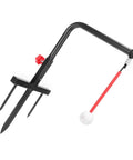 Iron Swing Training Tool Golf Practice Gear For Accurate Posture And Swing Portable Outdoor Swing Trainer with ball attachment