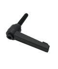 Heavy Duty Handle For SBR Bearing Block M6 X 12mm Rod, black handle with threaded metal rod for linear rail guide and bearing block mounting.
