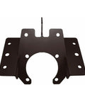 Heavy Duty Bumper Mounting Bracket For T660 2007 To 2020, black steel, top view, fits like OEM, auto aftermarket truck part