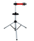 Bike Repair Stand With Magnetic Tool Tray And Four Compartment Organizer For Mechanics Pro Grade Heavy Duty Portable Workshop Station