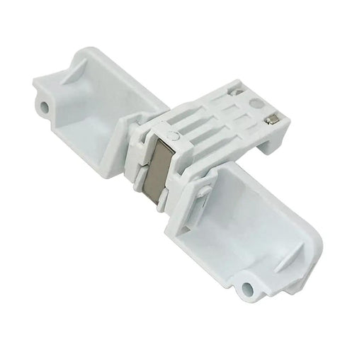 Washer Lid Latch Lock Strike Replacement Part For Front And Top Load Washers Durable Easy To Install Direct Fit white plastic strike