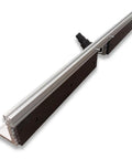 Heavy Duty Solid Aluminum Router Table Fence Four Feet Long Pro Crafted Rock Hard Design with dust collection track.