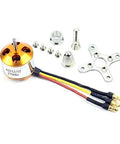 Beefy 2700KV Golden Brushless Outrunner Motor For RC Aircraft And Drones With 27mm Body Weight 50g 2S 3S Power