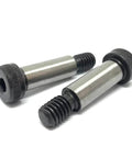 10-Piece Alloy Shoulder Bolts Set, 3/8 In Shoulder Diameter, 3/4 In Shoulder Length, 5/16-18 Thread Size in black oxide finish