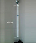 Pro Grade Paint Roller Kit With 100Cm Extendable Pole And Airless Sprayer Adapter, showing 100cm pole and roller frame.