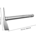Lightweight Portable Garden Hoe And Steel Pickaxe Tool For Easy Weeding And Digging Grab And Go Outdoor Gardening Gadget