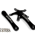 Litepro Folding Bike Crankset Ultra Lightweight Hollow Square 170mm Aluminum Alloy 130BCD Chainwheel BMX Style Upgrade