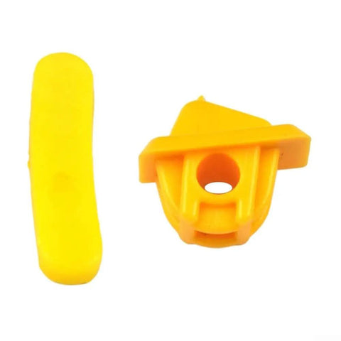 20 Pack 27mm Nylon Rim Guard Inserts For Tire Machines Yellow Color, Pro Grade, close-up view showing design and material