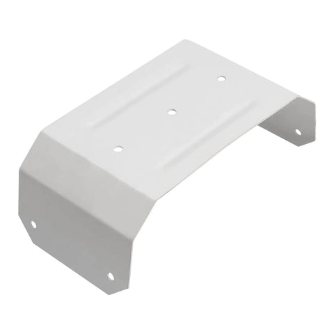Downspout Gutter Pipe Clip Hidden Bracket 3x4 White Set Of 2 For Easy Wall Mounts Durable Downspout Adapters