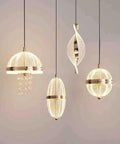 Modern LED Hanging Lamp for Bedside Restaurant Lustre Pendant Lights,Fill the Space with unique designs and lighting options.