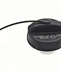 Smart 5 2024 2025 ABS Fuel Tank Cap Replacement Part OEM Fit Fuel Filler Door Gas Cap Cover Direct Replacement for Seamless Seal and Easy Top Off Leak Proof Performance, black tethered ABS fuel cap