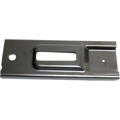 Heavy Duty Front Bumper Bracket Kit 2pc Steel Mounting Set For Hyundai Accent 2012-2017 Left And Right Supports Durable Easy Install OEM Replacement For Quick Fit, close-up view of steel bracket.
