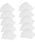 White Pro-Grade Self-Sealing Security Mailing Envelopes 115mm X 225mm Confidential Business Letter Size Peel And Seal 100 Pack