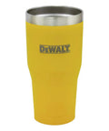 Kickass 30 Oz Stainless Steel Tumbler With Double Wall Vacuum Insulation And Spill Proof Lid To Keep Your Morning Brew Epic While You Conquer The Daily Grind In Yellow.
