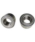 Front And Rear Wheel Bearings Heavy Duty Axle Hub Kit Built Tough For Daily Grinds, showing two metal wheel bearings.