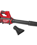 12V Cordless Compact Spot Blower Tool Only Chrome Finish For Quick Debris Cleanup, Handy Handheld Blower, M12 System Powered