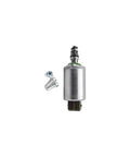 Top Shelf 12V Crane Excavator Loader Proportional Solenoid Valve Plug For Heavy Machinery with screws for installation.