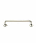 Durable Silver Zinc Alloy Cabinet Pulls For Kitchen Cabinets Drawers And Wardrobes With Silver Finish Single Handle No Fuss Install