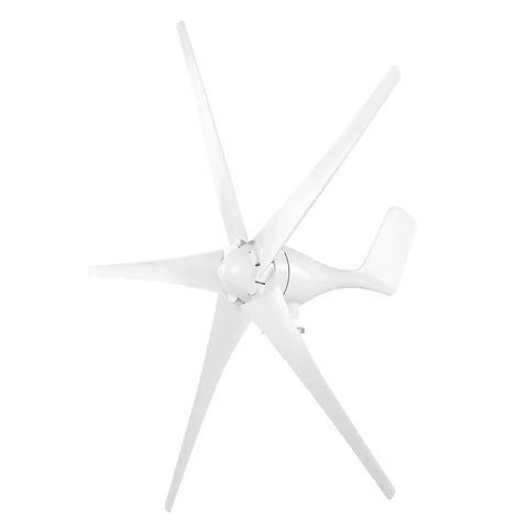 1600W Five Blade Wind Turbine Generator With Low Start Up Speed And Permanent Magnet Alternator For Off Grid Renewable Energy Power