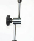Close-up view of the clamp mechanism on the Premium Flexible Microscope Boom Stand Featuring Universal Fifty Millimeter Mounting Plate.