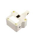 Heavy Duty Forklift Emergency Switch Part 50020312 for Pallet Jack and Lift Truck, white plastic design, easy to install.