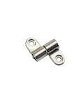 Zinc Alloy Friction Type Positioning Hinges With 360 Degree Rotation Shaft For Smooth Symmetrical Load Adjustable Torque For Precise Door Or Panel Control Built To Last Heavy Duty 1 Piece DP022 2R, close-up view