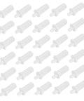 Plastic components from 80-Piece Spring Loaded Pins DIY Window Blind Repair Kit With Essential Shutter Hardware For Quick Self Fixes.
