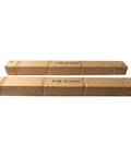 Packaging for Backyard Wooden Swing Set With Two Swings Brown Finish Kid Friendly Easy Setup For Quick Backyard Fun Plastisol Coated Chains