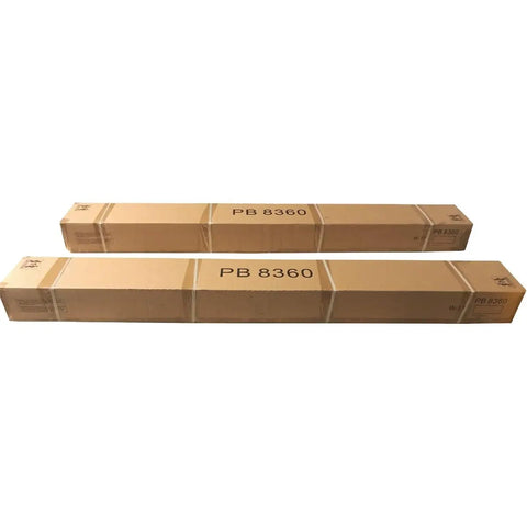 Packaging for Backyard Wooden Swing Set With Two Swings Brown Finish Kid Friendly Easy Setup For Quick Backyard Fun Plastisol Coated Chains