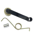 Heavy Duty Chain Tensioner With Roller Kits Upgrades Your 200cc ATV Quad BS200S-7 For Smooth Rides And Reliable Performance On Rough Trails. black roller arm kit with spring and spacer