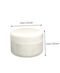 Two Piece Quick Drying Tile Repair Epoxy Kit 100g Ceramic Tile Paste With Dual Component Cure Agent For Porcelain Cracks Easy DIY Fix With Strong Adhesion for home and industrial use in white container with dimensions 4.3 cm by 5.0 cm.